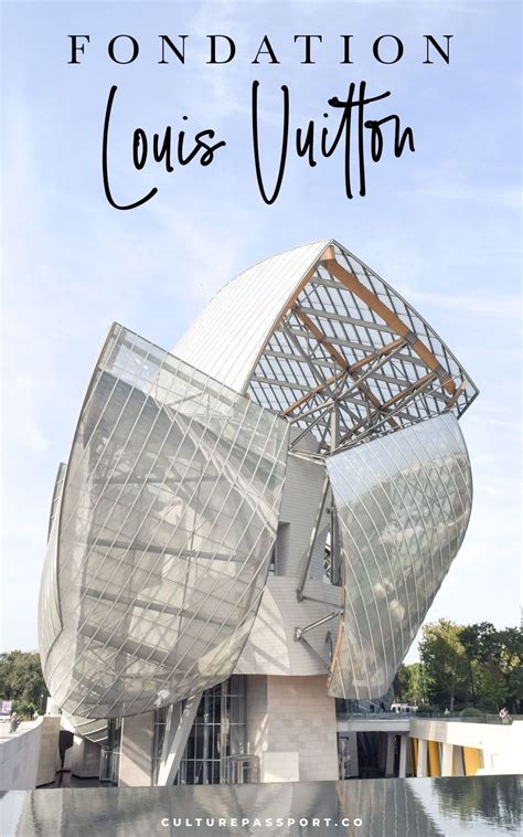 louis vuitton dép|visite fondation louis vuitton.